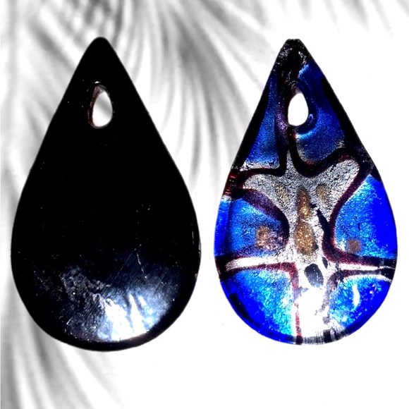 Glass pendant handmade - Picture 2 of 5